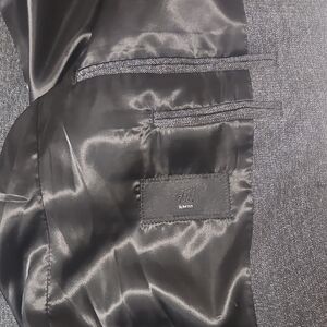 H&M Black and Gray Blazer